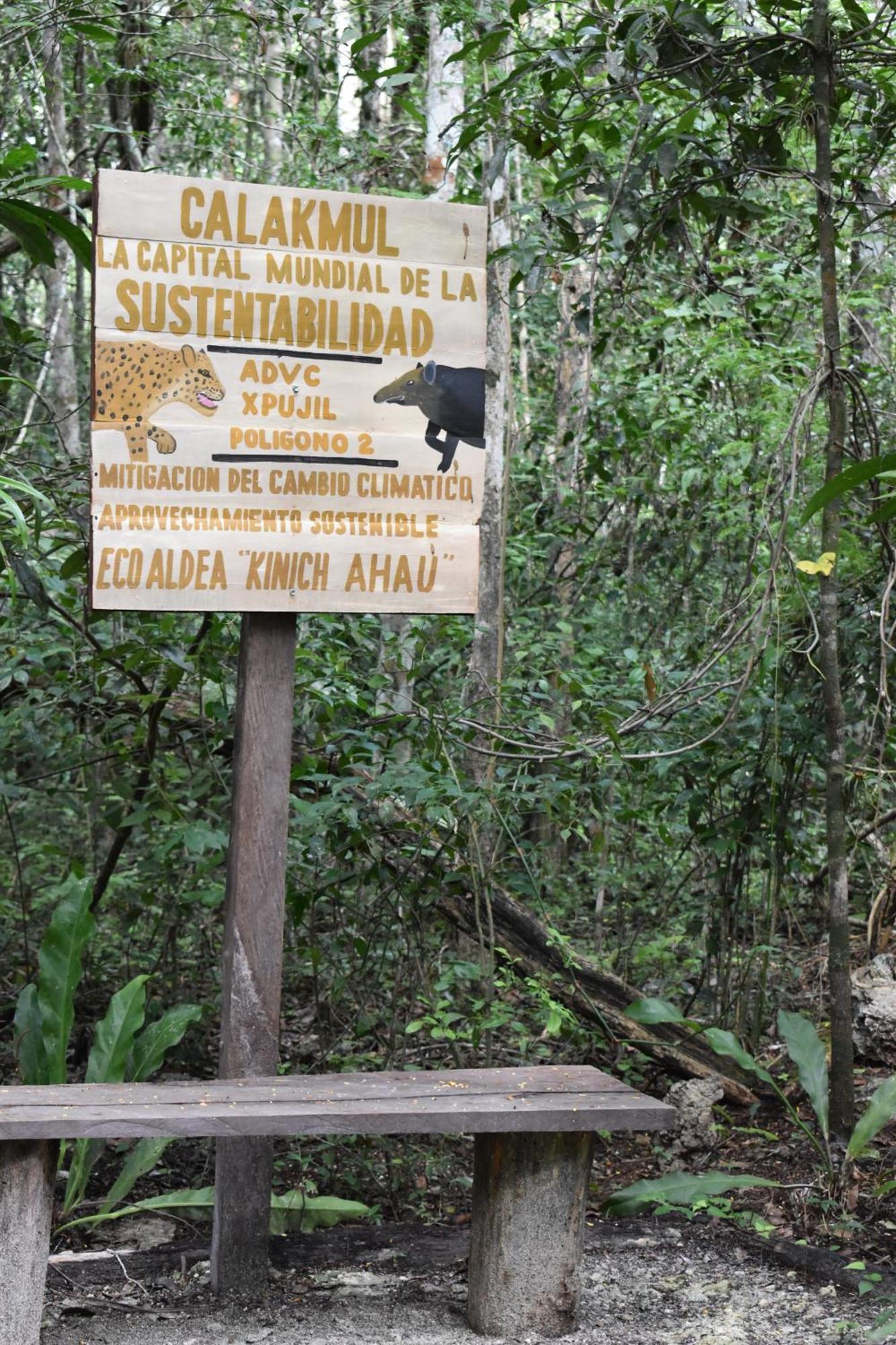 Eco Aldea Kinich Ahau Xpujil Exterior foto